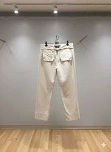 Elegant Off-White Cargo Pants