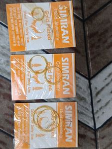 💐💐Simran Gold Plated Earrings   Combo