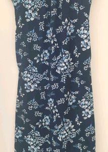 Floral Print Sleeveless Dress