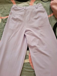 Pretty Lavender Kotty Flared Trousers