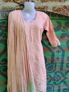 Elegant Embroidered Kurta Set