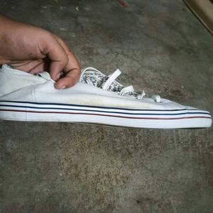 White Canvas Sneakers