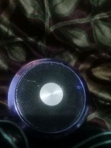 Mini Blue Speaker