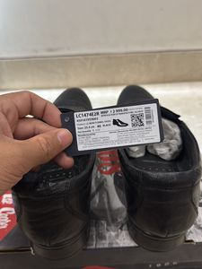 Black Textured Lee Cooper Shoes Men’s