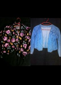 5combo offers🥰🎉top and shirt