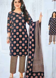 Pranjul Cotton Salwar Kameez Fabric Set