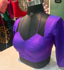 Halter Blouse Padded Back Hook