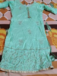 Sea Green Salwar Kameez Bottom