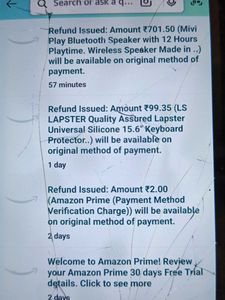 Amazon Returnless Refund Available🇮🇳