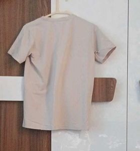 Casual Beige T-Shirt