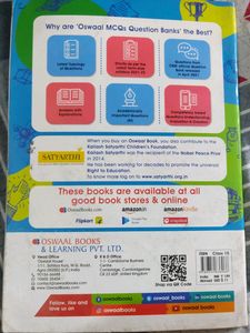 Oswaal MCQ Chapterwise For Term 1 And Term 2 Class 10 Science