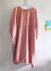 Cotton Kaftan Kurta Dress
