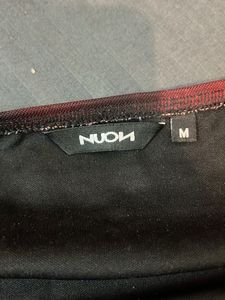 Red Tie-Dye Mini Dress