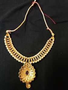 Shining Necklace With Adjustable Threads 🌟 .