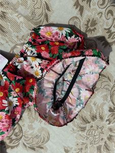 Tie Up Floral Top