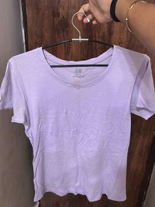 H&amp;M Purple T-Shirt