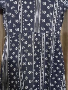 Patterned Casual Dress
