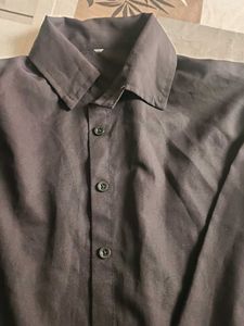 Black And White Combo Shirt