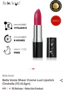 Sealed Bella Voste Lipstick - Cinderella 17