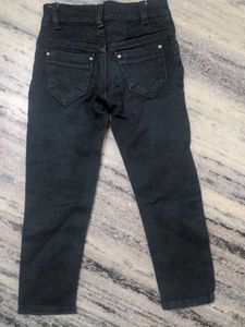Kids Black Denim Jeans for girls and boys