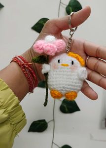 Handmade Crochet keychain 🩷