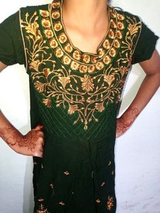 PartyWear Traditional Frock Top For Girl And Woman