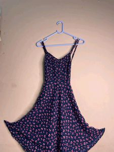 Purple Backless Dress