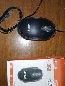 JINCO Black USB Mouse