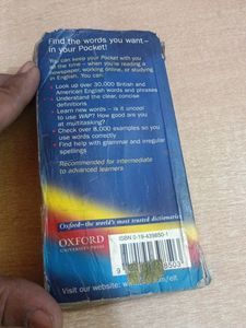 Oxford Learner&#39;s Pocket Dictionary
