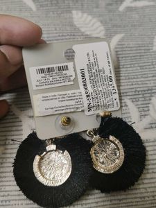 Accessorize Black Earrings