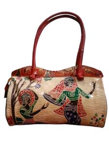 Batik Leather Bags