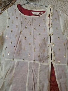 Two Peace Anarkali Kurta