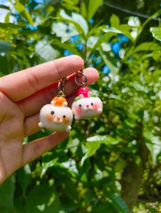 Handmade Clay Keychains