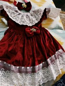 Red ♥️ Dress &amp; Headband