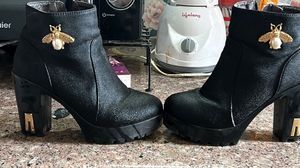 Black Heel Boots