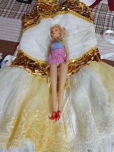 Girls Dress with Doll &amp; 2 Pair Socks Also