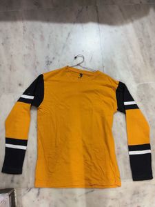 BL Creation Color Blocked Round Neck Tshirt
