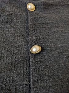 Black Korean Half Cardigan
