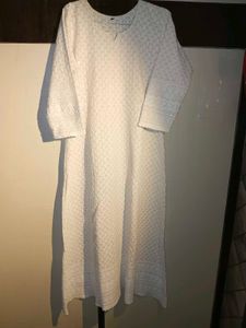 Embroided White Sequin Suit