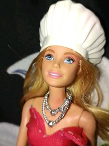 Barbie Doll in Red Dress