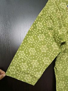 Elegant Green Printed Kurta