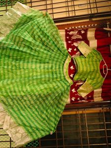 Green Lehenga Choli Set