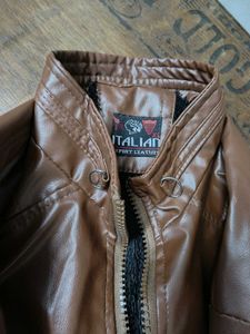 Brown New Rider Leather Jacket