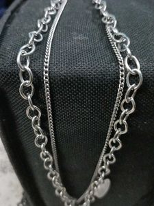 Aesthetic Bear Double Layered Chain