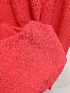Red Long Sleeve Button-Up Shirt