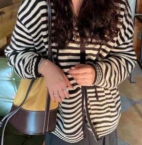 Striped Hooded Sweater