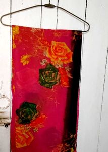 Elegant Floral Saree