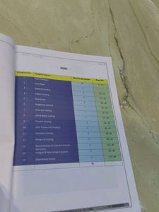 CA IPCC Intermediate Costing &amp; FM Theory Book by R