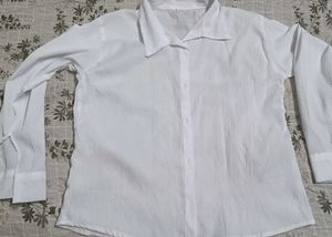 White Button-Down Shirt
