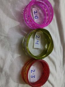 New Bangles Never Used With Free Earring